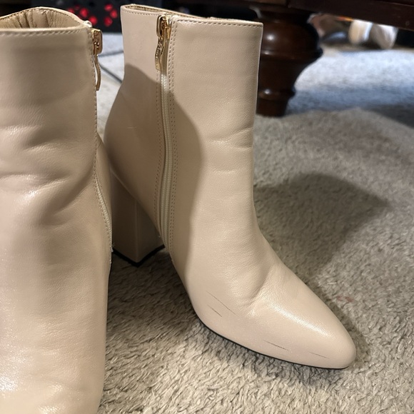 Cream Booties - Picture 5 of 6